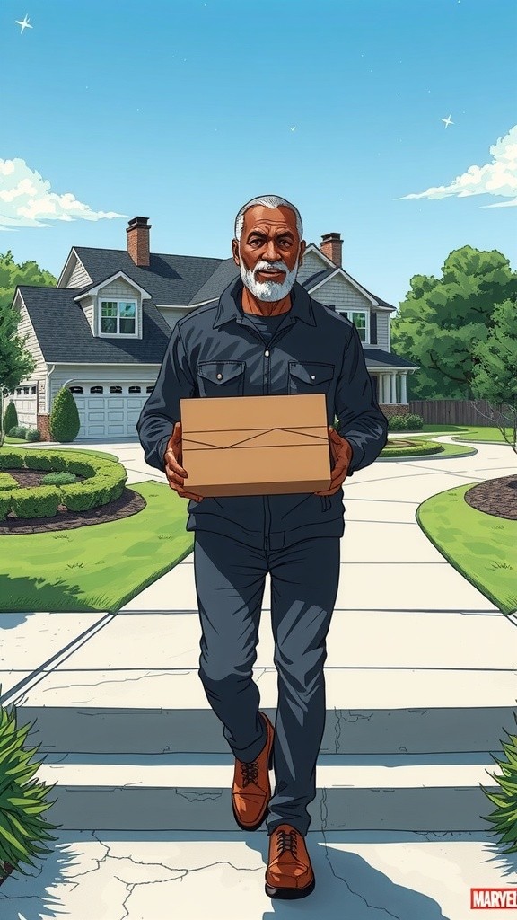 Delivery Guy vs. Playful Pup: A Hilarious Encounter