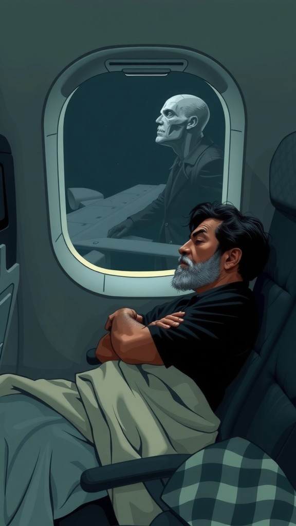 Wajah di Kegelapan Langit