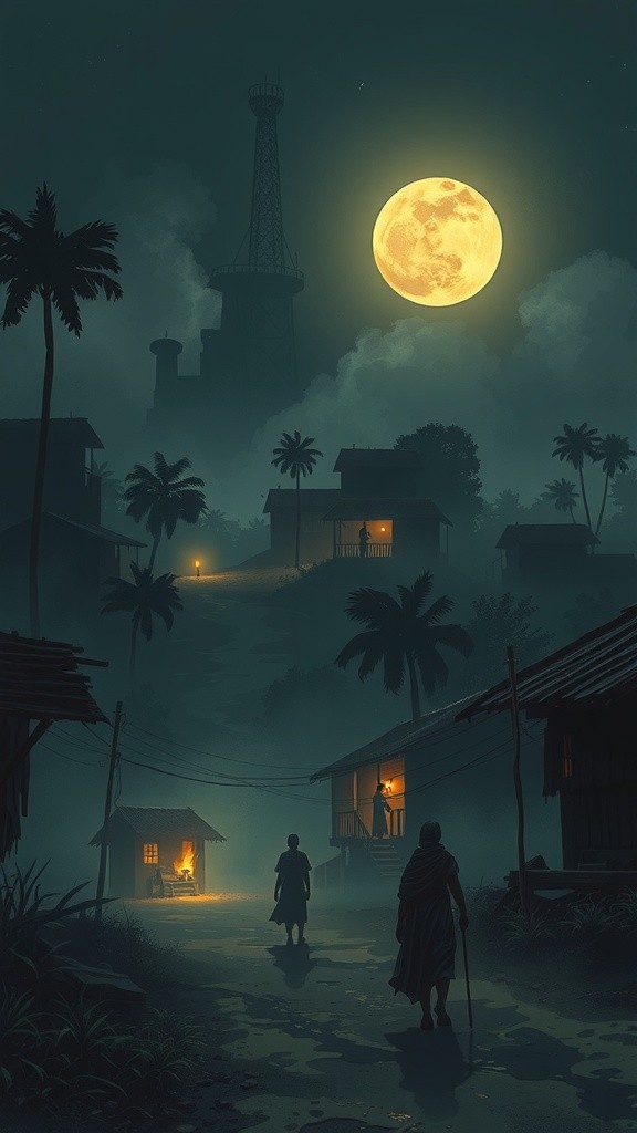 The Shaking House at Midnight