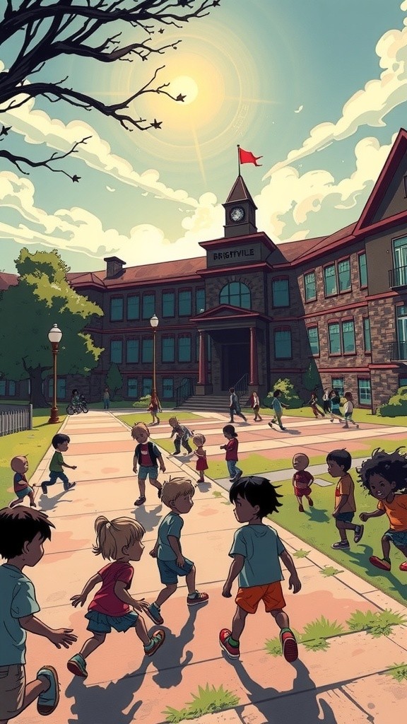 Colorful Magic Town Adventures