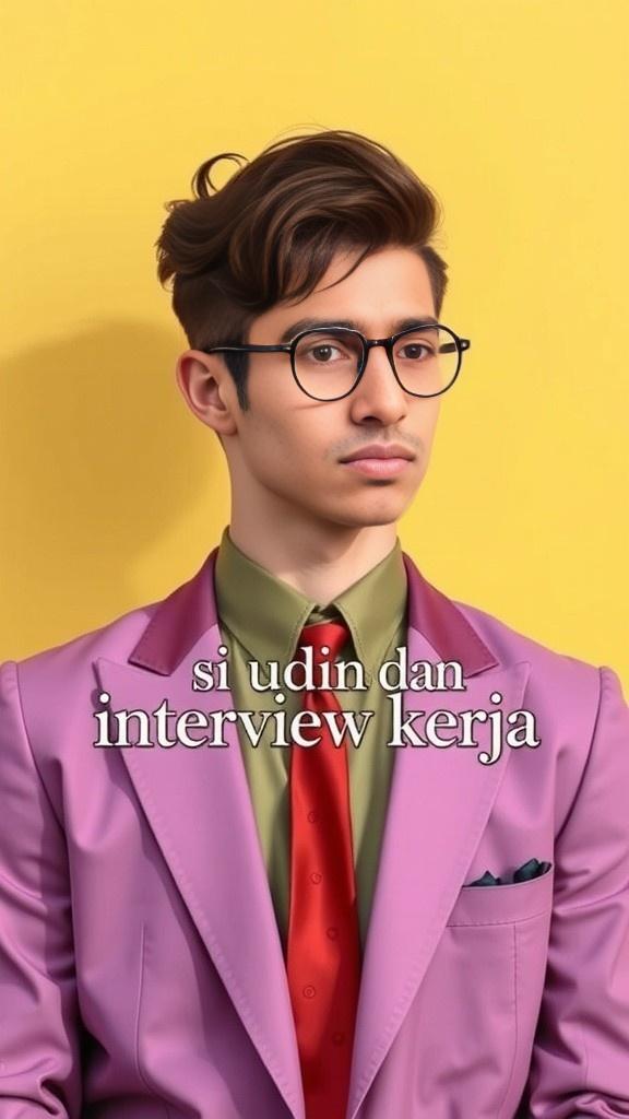 Cerdas dan Santai: Si Udin di Wawancara Kerja
