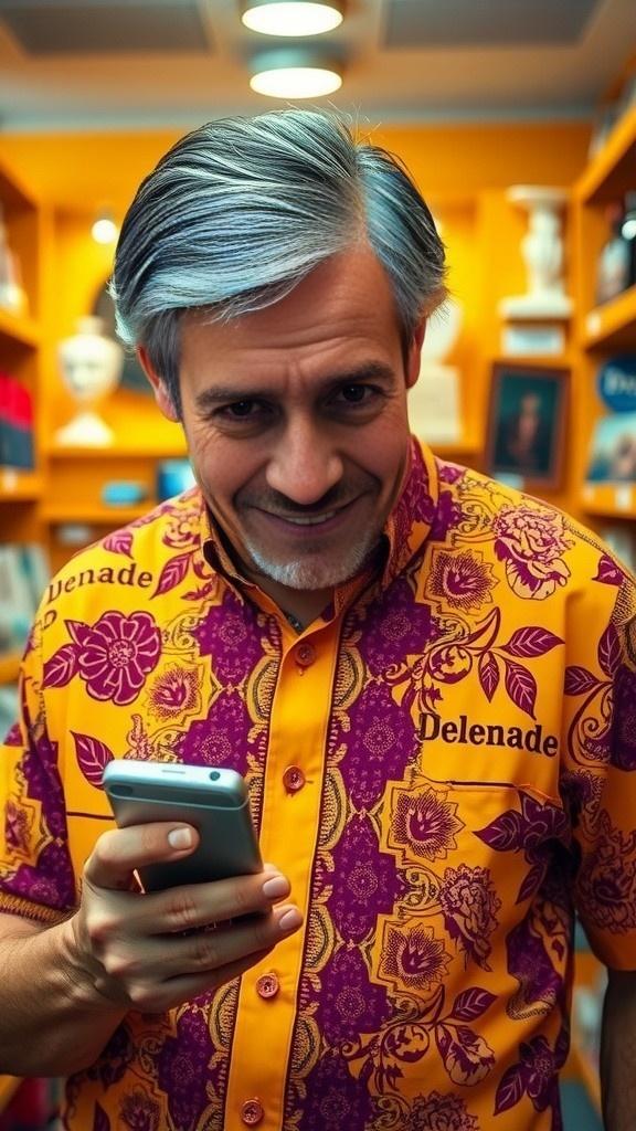 Kekacauan Pesan Cinta Bapak Tua Dengan HP Canggih