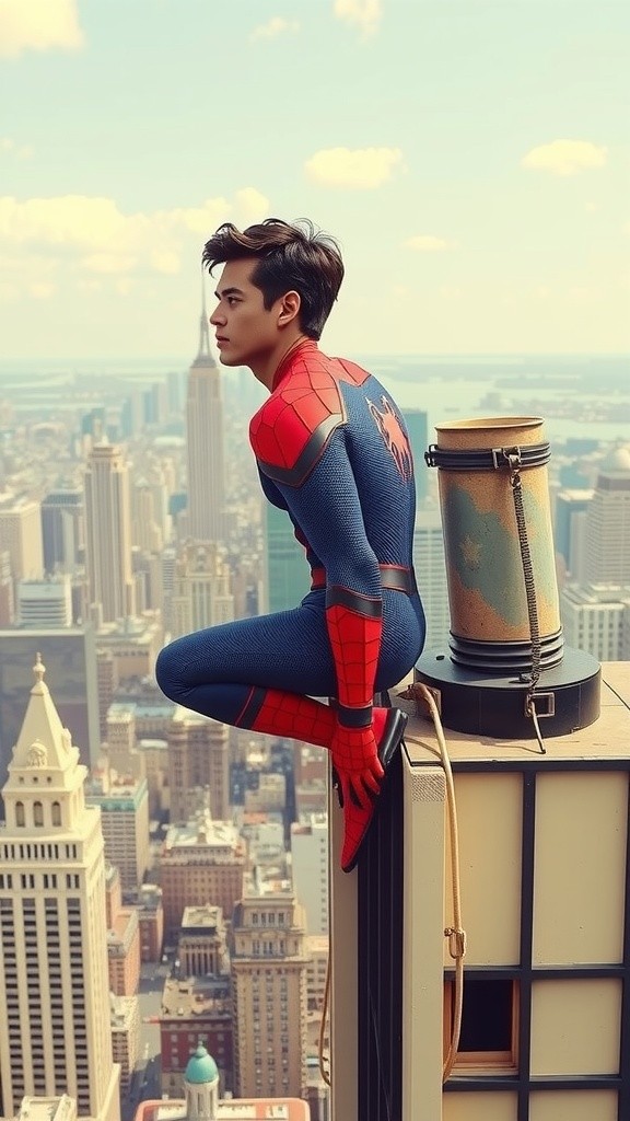 Spider-Man dan Pohon Kelapa