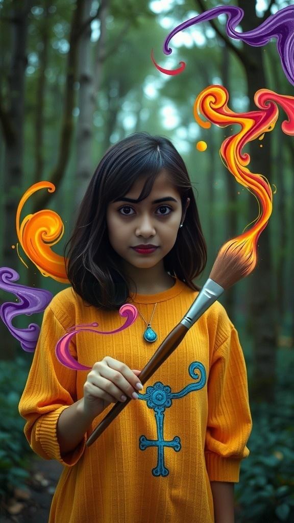 The Magical Paintbrush