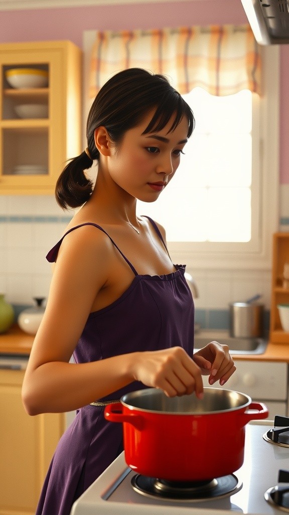 Mencoba Masak Pertama: Sup Putih yang Aneh!