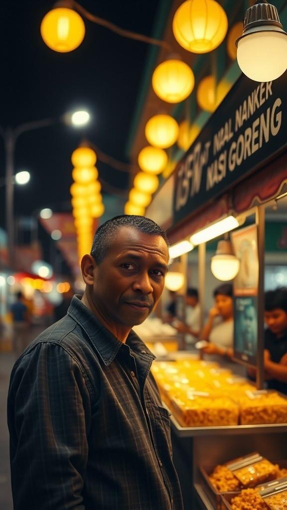 Doa yang Kurang Laku: Percakapan Budi dan Penjual Nasi Goreng