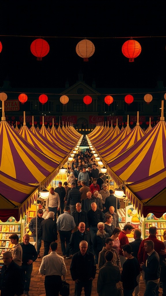 Mencari Ibu di Keramaian Pasar Malam