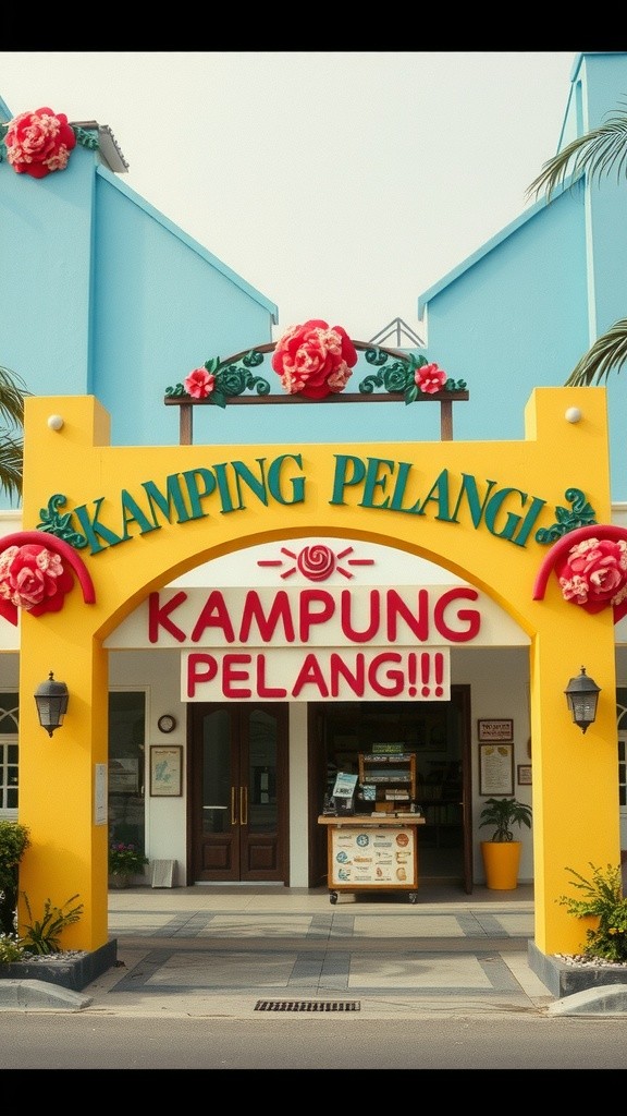 Keindahan Kampung Pelangi