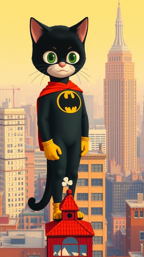 Meowman: Pahlawan Kucing Kota Metropolitan