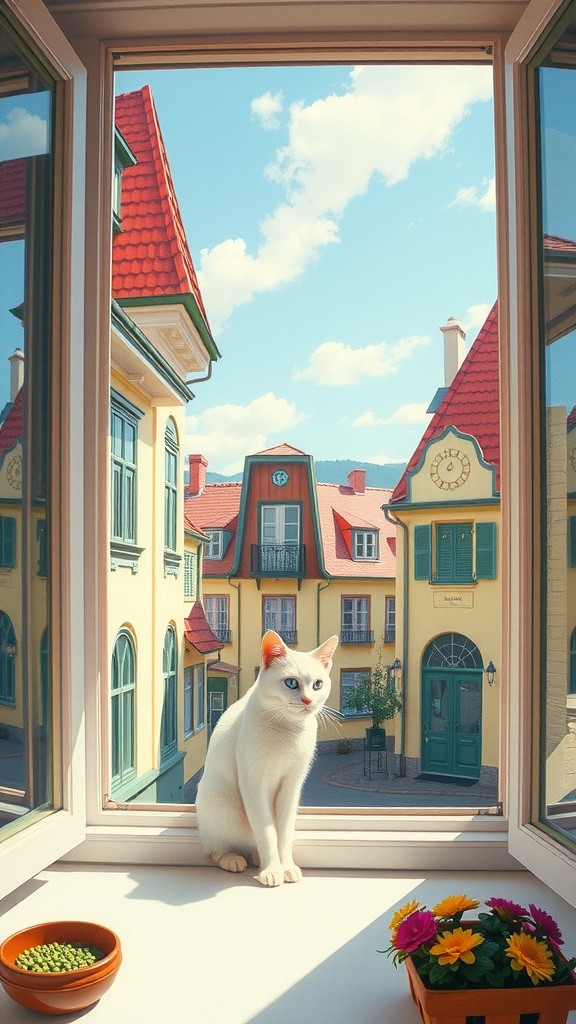 Mochi Si Kucing Pintar di Pasar