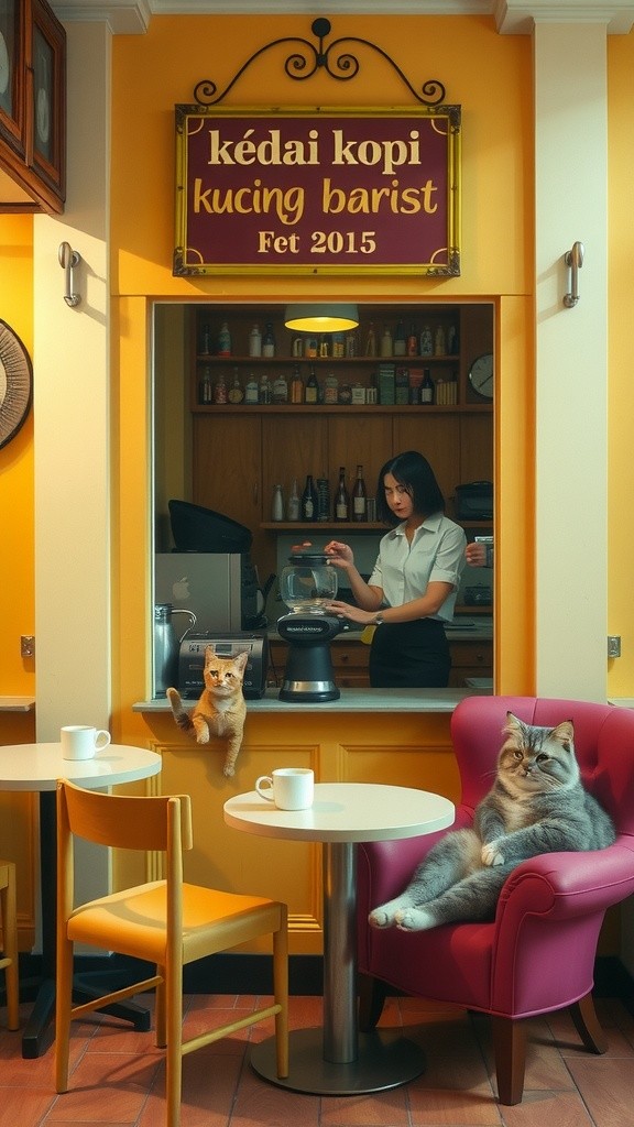 Kucing Barista