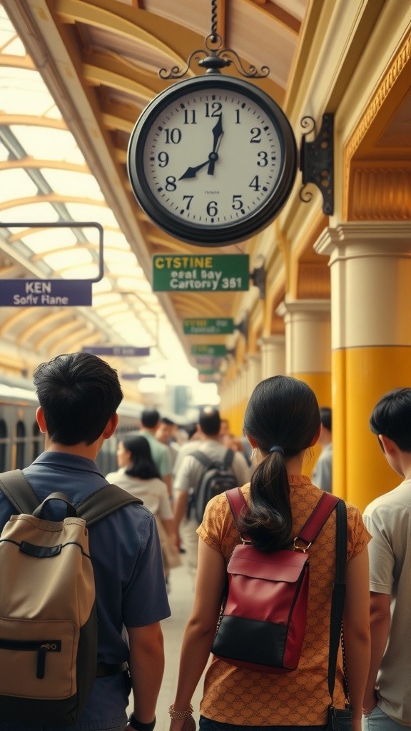Pertemuan Singkat di Stasiun Kereta