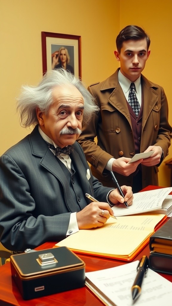 Waktu dan Relativitas: Humor Einstein