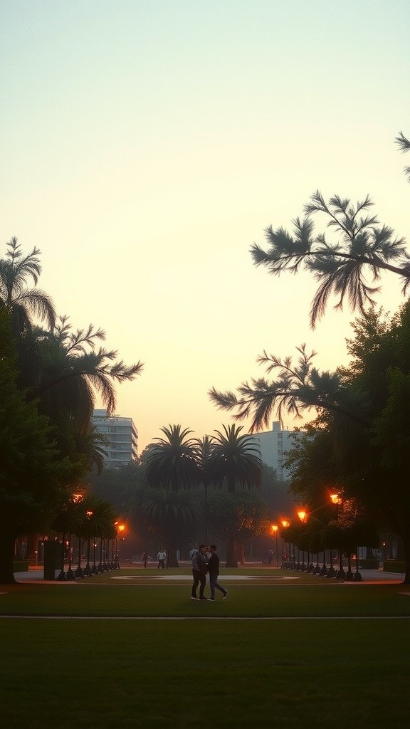 Pelukan Pertama di Senja