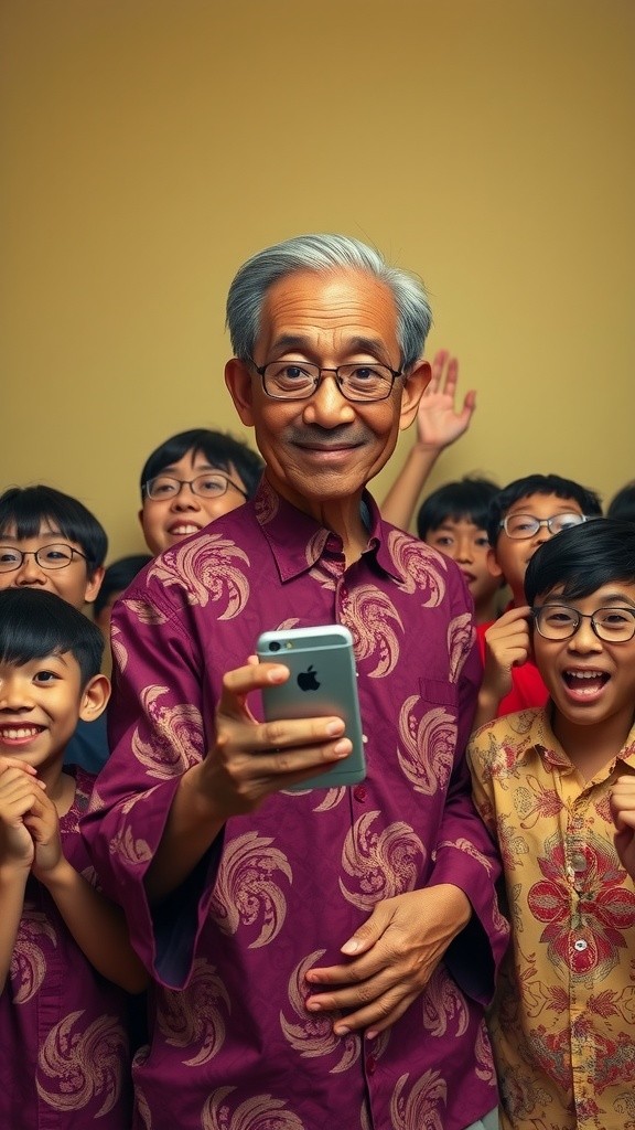 Kakek dan Drama Grup WA Keluarga