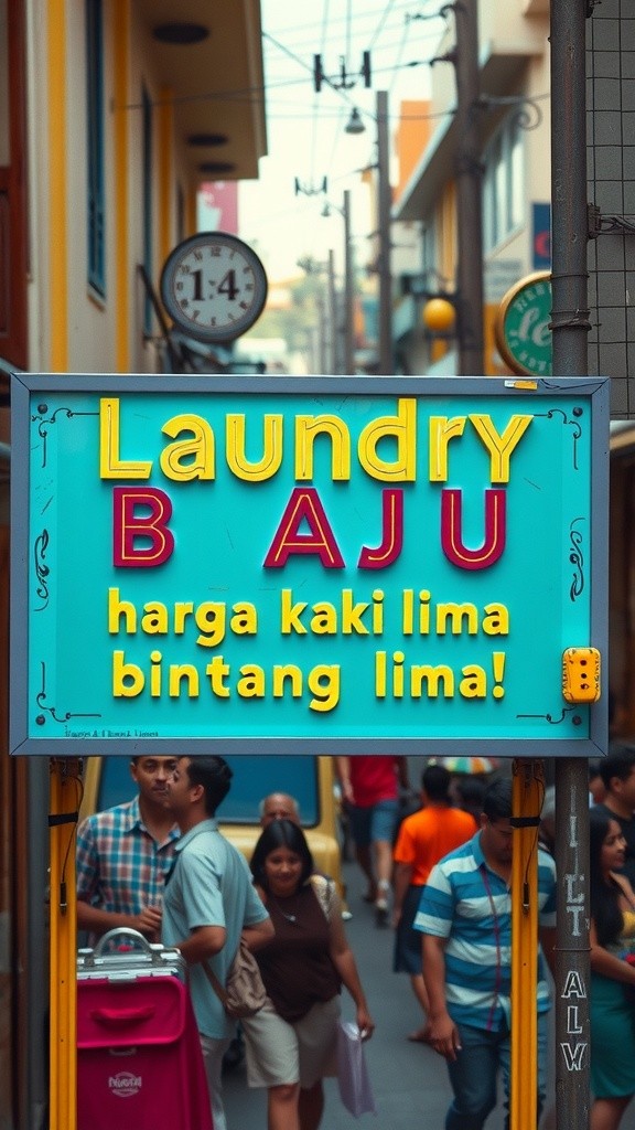 Laundry Murah, Hasil Mewah dalam 1 Jam!