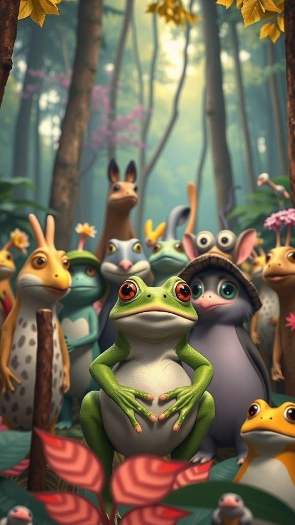Freddy the Frog's Joyful Song