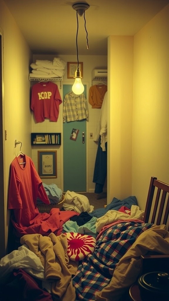 When Your Room's a Bigger Horror than the Ghost 😂👻