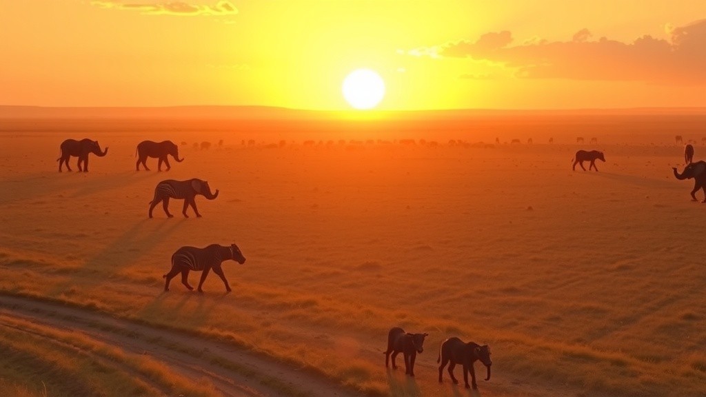 A Day in the Life of an African Village Child