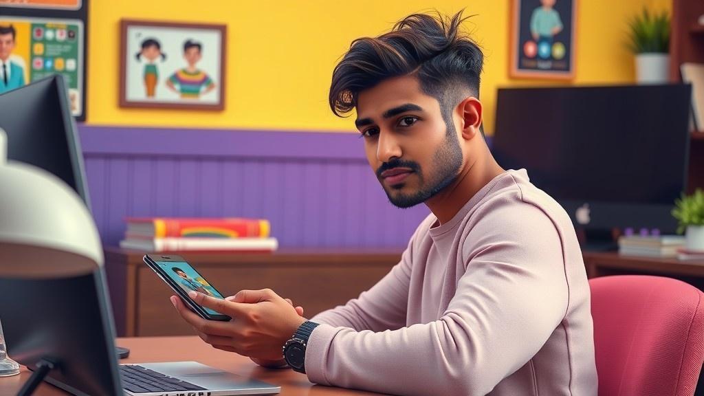 राजू का AI से कार्टून बनाने का सपना