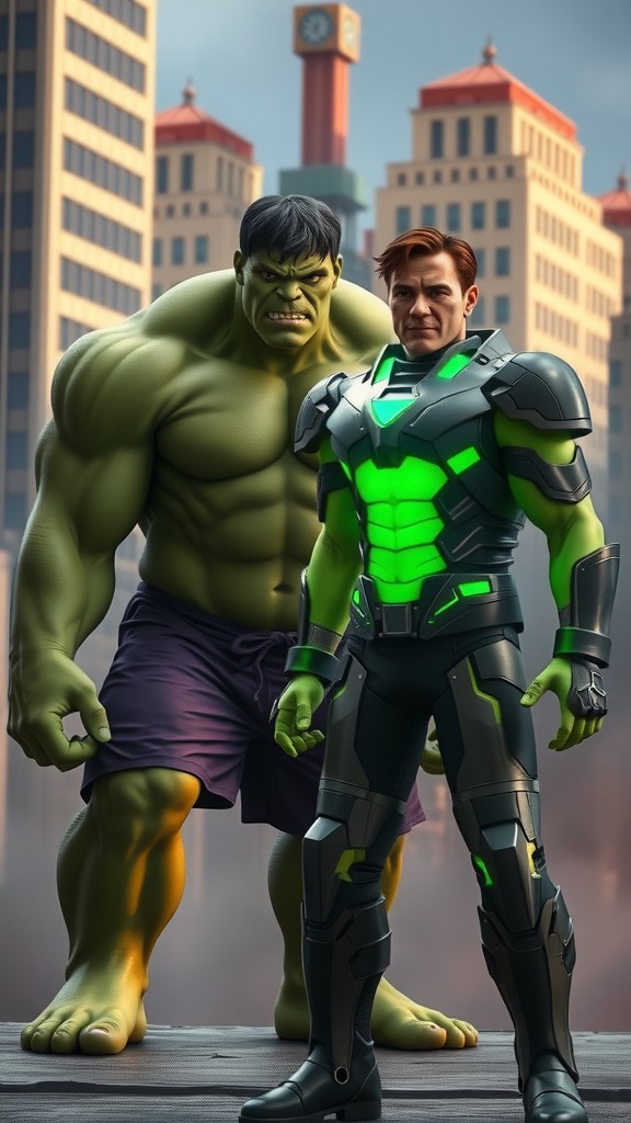 Gamma Stark: Clash of Power - Hulk Showdown!