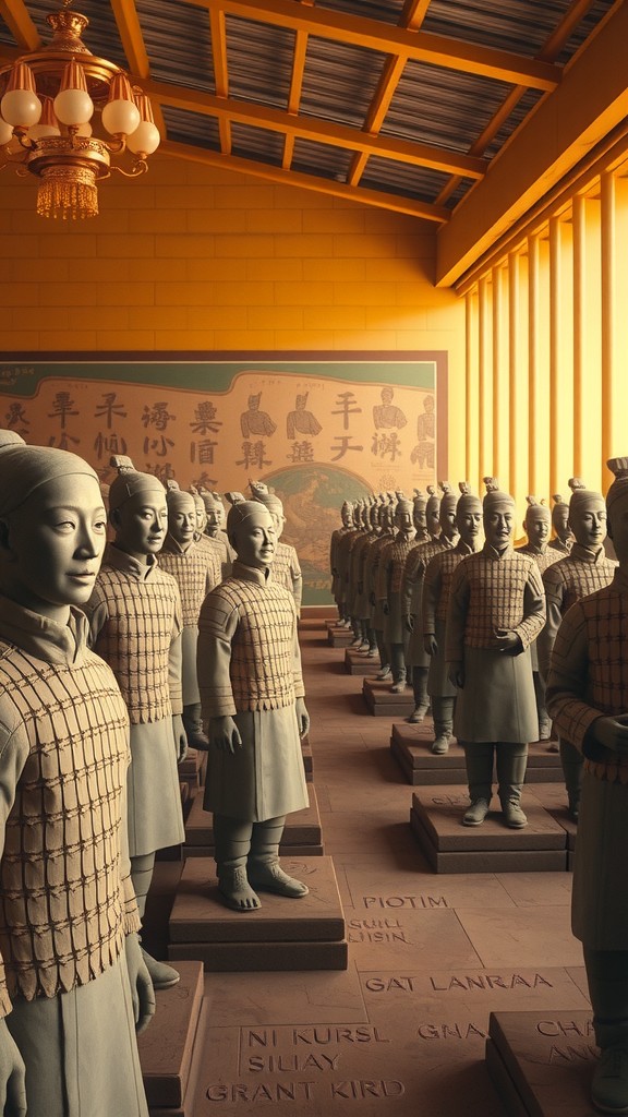 Pasukan Terracotta: Patung Tentara Keras dari Xian, China