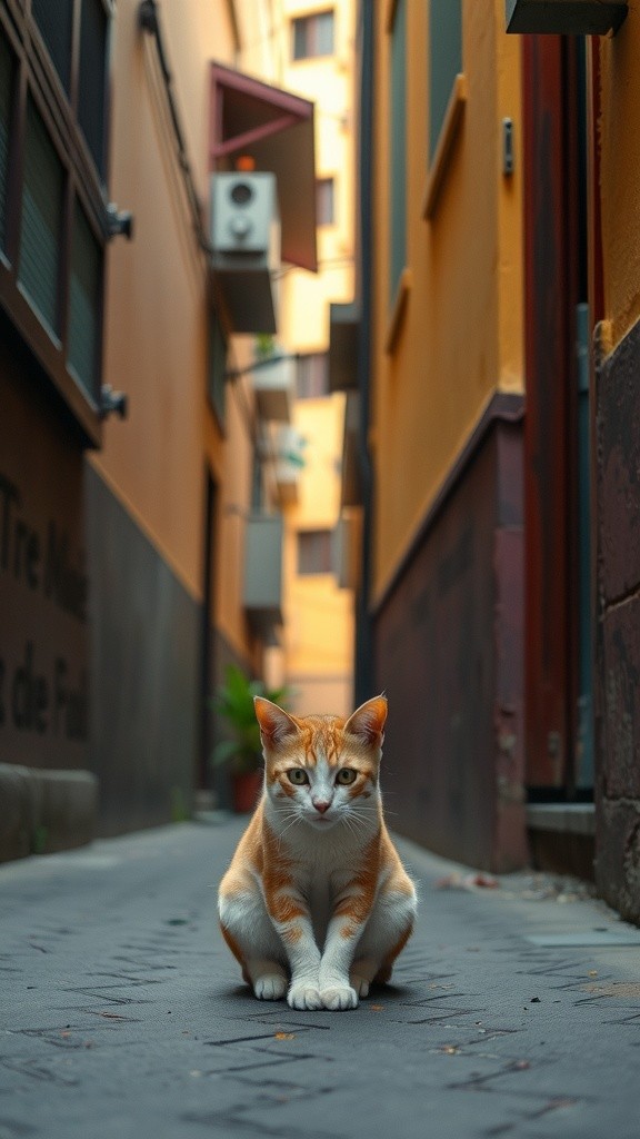 Kucing Orange Menari Ala Balapan
