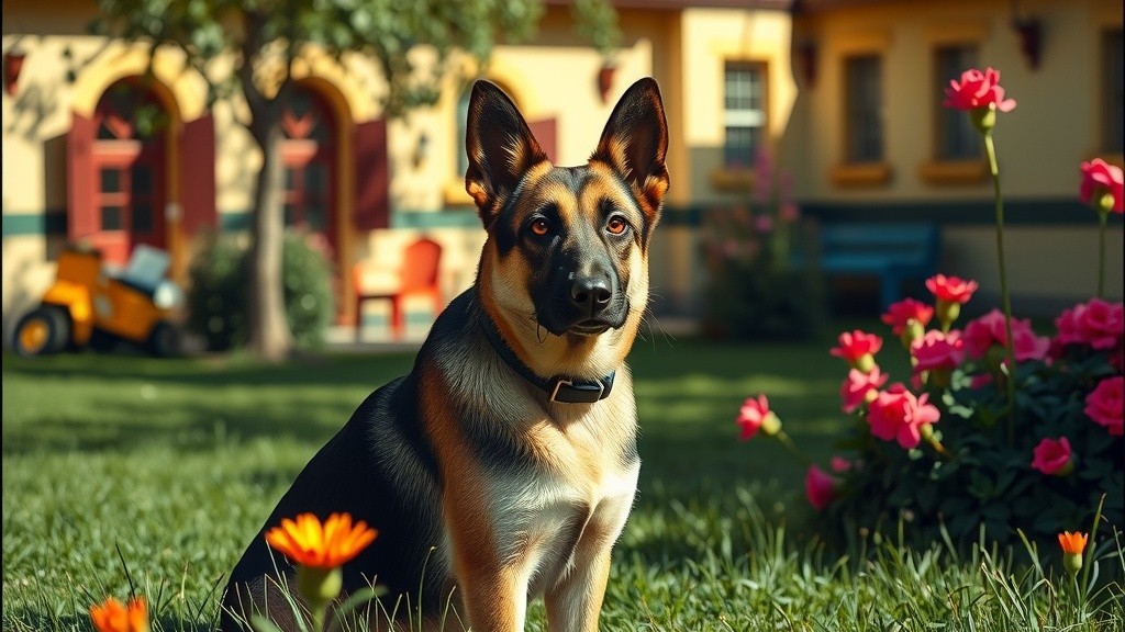 Rocky: The Loyal German Shepherd Companion