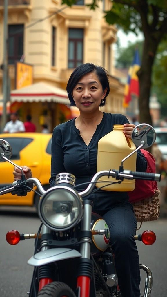 Bu Tati dan Motor Penuh Kejutan