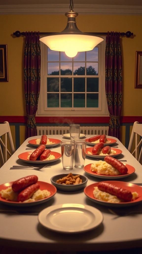 Teaching My Kids to Eat Like Brits: Sausage and Mash!