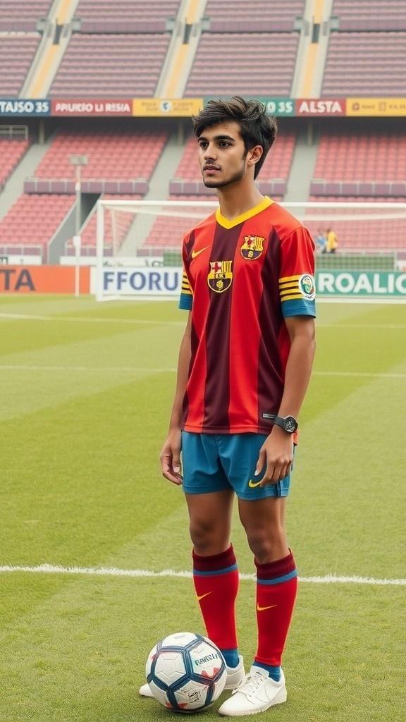 FC Barcelona Signs 15-Year-Old Talent Arshia Moallemi!