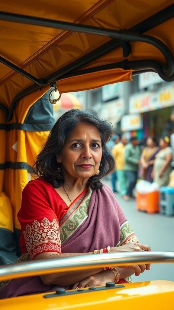 অটো রিক্সা দুর্ঘটনা: মহিলা বাঁচলেন!