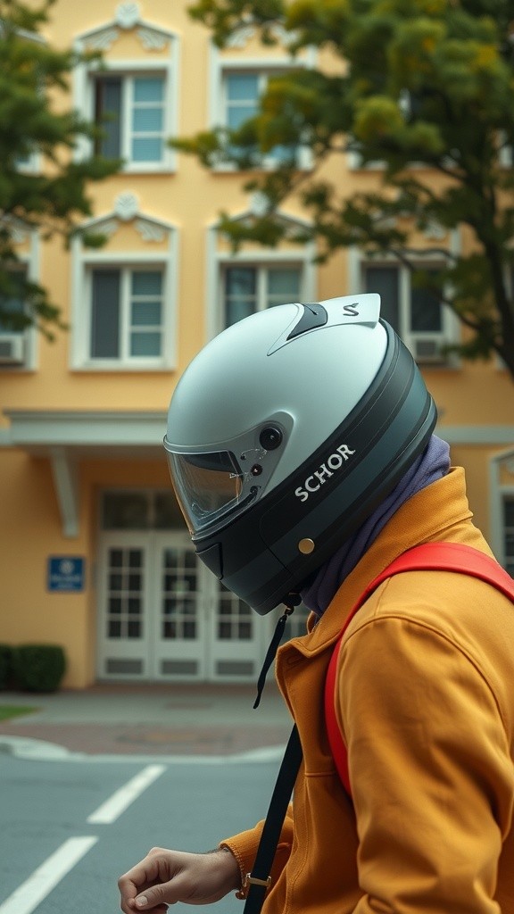 Udin dan Helm Keamanan untuk Ulangan Mendadak