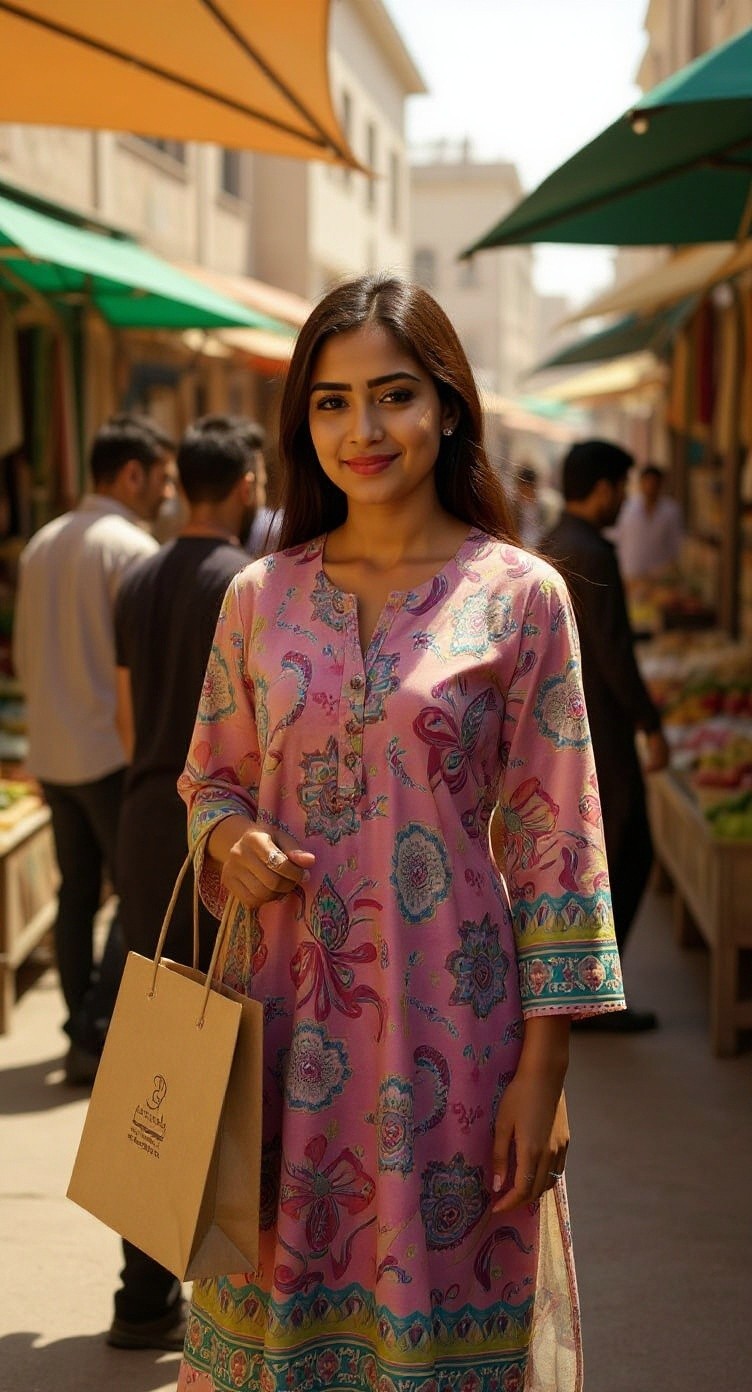 Lahore ki Khubsurat Larki ke Saath Market Vlog