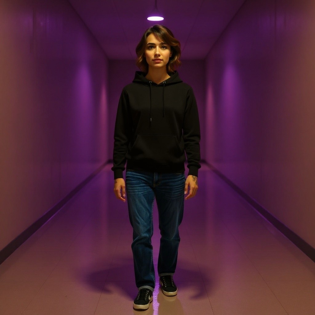 Haunted Hallway: Unseen Forces at Play