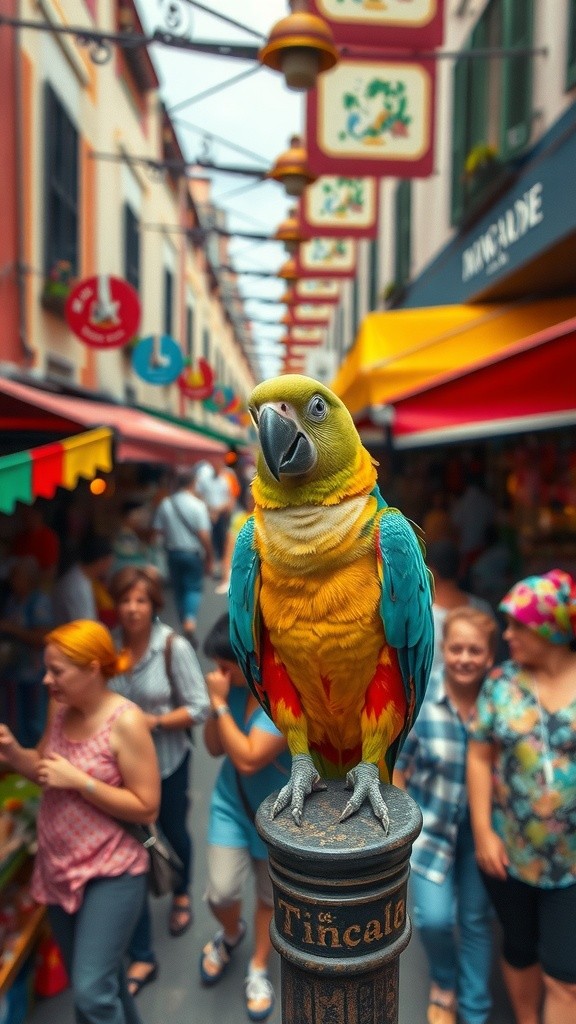 The Clever Parrot's Playful Transaction