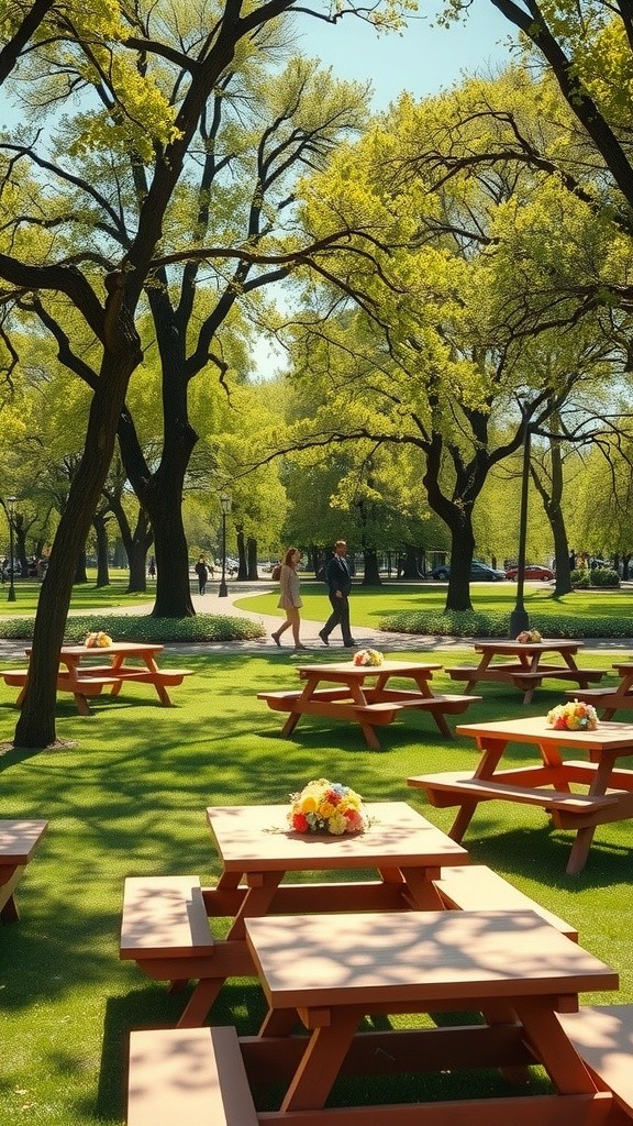Celebrating Love in the Park: A Beautiful Day with Couples and Nature
