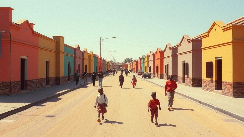 Life in Soweto, South Africa in 1976