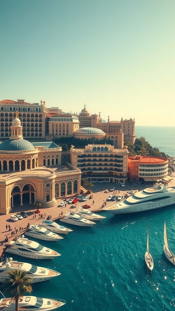 Monaco's Wealthy Lifestyle: A Glimpse Without a Narrative