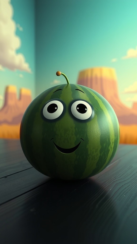 Watermelon Wonderland: A Playful Bite