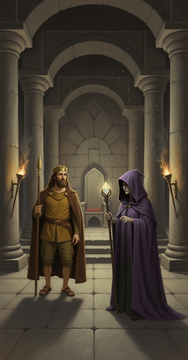 The Witch of Endor: Saul's Descent into Darkness