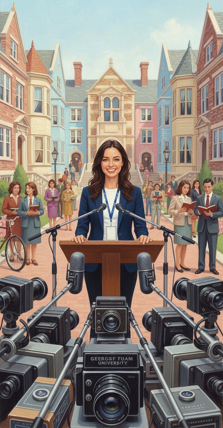 Georgetown Student Journalist Hits the Protests!