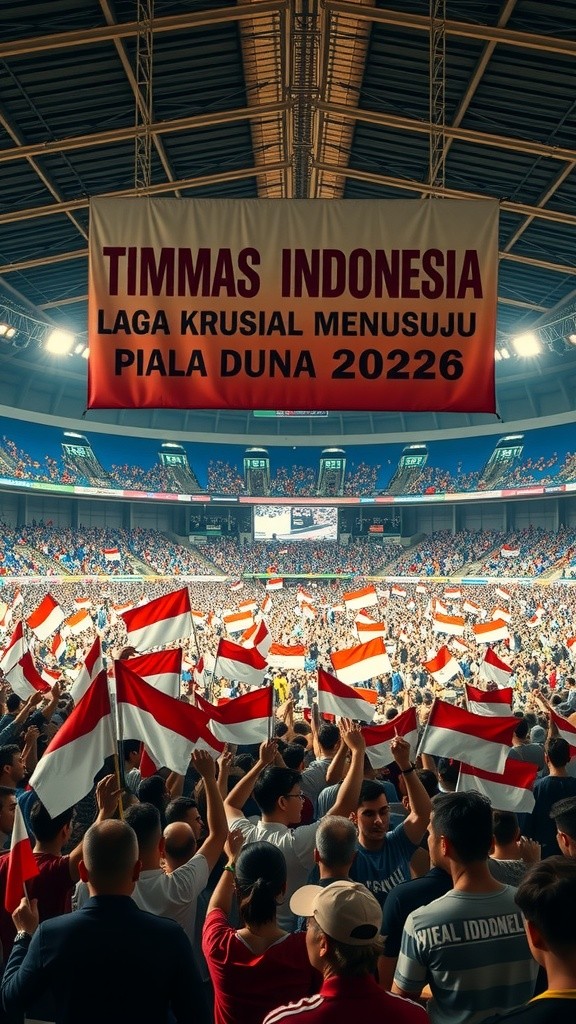 Menuju Piala Dunia 2026: Semangat Indonesia Meski Kalah dari Arab Saudi