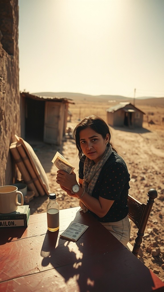 A Tale of a Poor Widow and Her Three Children