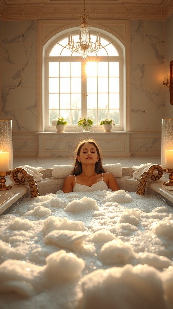 Lux Soap Ad: Bathing Bliss