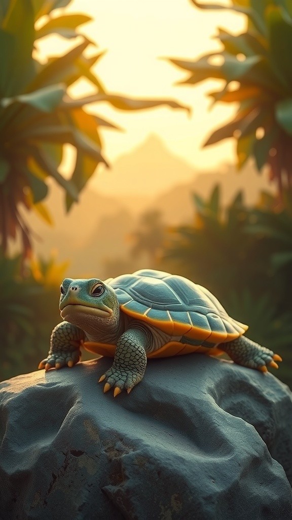 السلحفاة والصمود نحو القمة