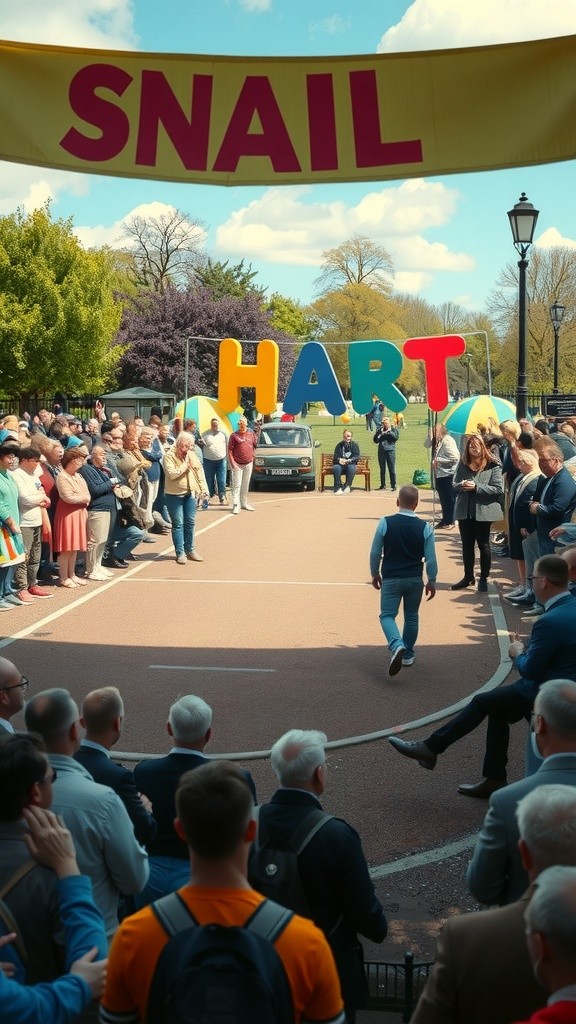 Lumba Siput: Acara Unik di England Sejak 1960-an!