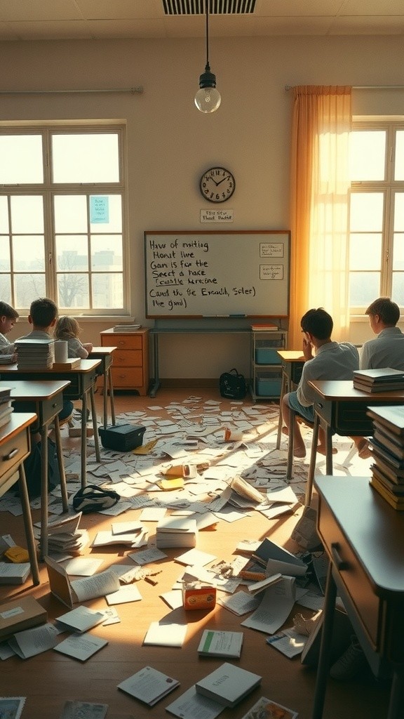 Percakapan Tentang Kebersihan Kelas