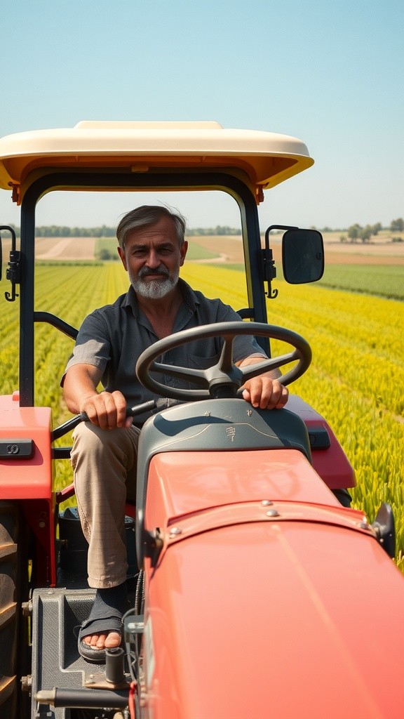 किसान की मदद करता कबूतर