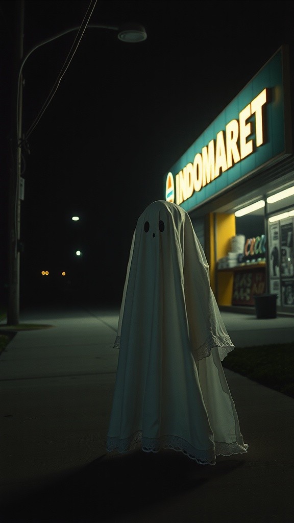 Ponco Pocong Galau di Indomaret